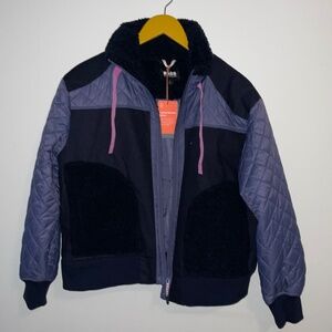 Bass Outdoor Multi‑Fabric Utility Bomber Jacket – Women’s Small, New with Tags